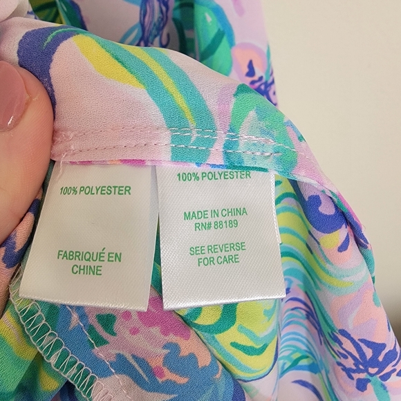 NWT Lilly Pulitzer Luliana Maxi Dress Amethyst Tint Mermaid In The Shade  Small - Picture 4 of 6